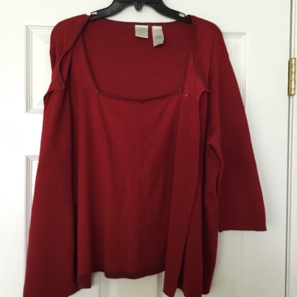 Beautiful top for holidays - Emma James Woman (a Liz Claiborne company) Size 1 - Picture 2 of 5